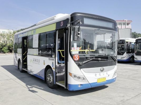 Yutong Transit Bus 20-40 Seat Electric City Bus With Auto Transmission LHD Public Bus