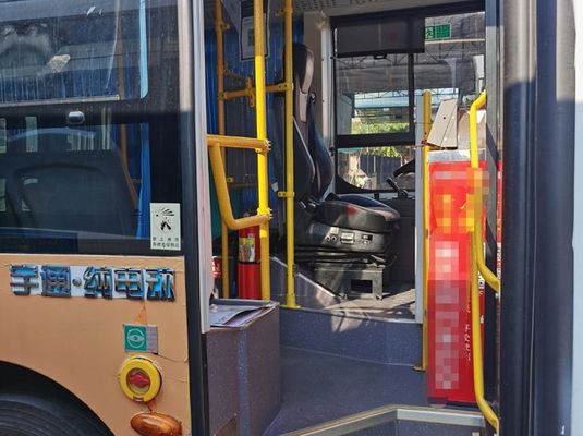 Electric Transit Bus 69km/h Pre Owned City Bus With Left Hand Drive