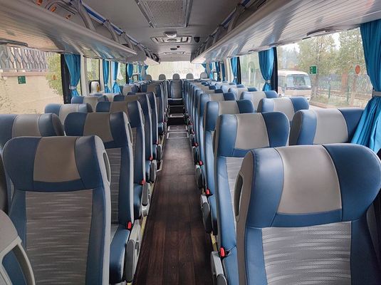 Yutong Diesel Coach Buses Euro 5 Used Tourist Bus Displacement LHD Steering Position 12m