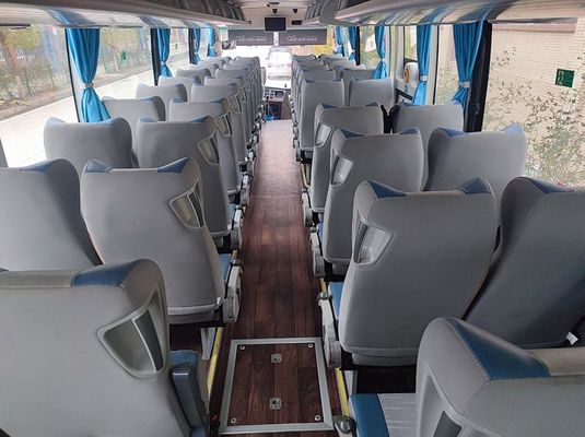 Yutong Diesel Coach Buses Euro 5 Used Tourist Bus Displacement LHD Steering Position 12m