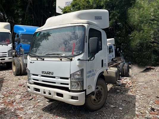 Used Isuzu Trucks ELF Lorry 600p 700P 4X2 Used Light Truck 175hp Diesel Engine Cargo Truck