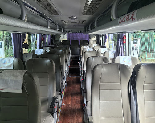 YTM280-CV4-H Motor Used Electric Bus Yutong Bus 33 Seats Coach Second Hand Tourist Buses