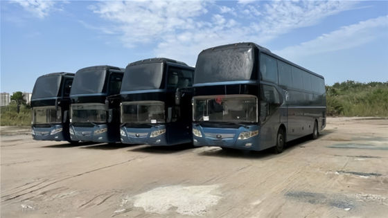 57-59 Seats Second-hand Yutong 12m Decker Comfort Coach with Diesel Fuel Type and 11800kg Curb Weight