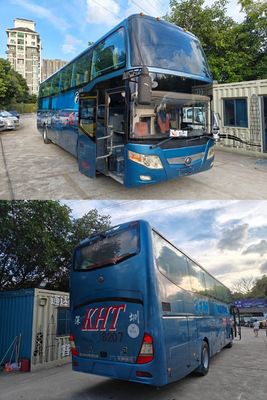 57-59 Seats Second-hand Yutong 12m Decker Comfort Coach with Diesel Fuel Type and 11800kg Curb Weight