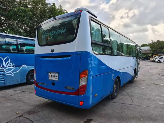 Yutong 28 Seat Second-Hand Bus with Yuchai 200HP Engine and Top Speed of 100km/h