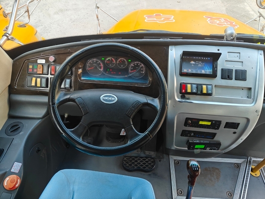 56 Seats Diesel Engine LHD KLQ6106XQE4 Uesd School Bus Made in China