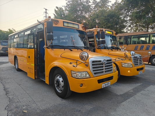 56 Seats Diesel Engine LHD KLQ6106XQE4 Uesd School Bus Made in China