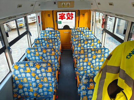 Second Hand School Van 19-seater Used Yutong Preschool School Bus