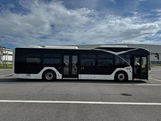 new electric Zonson new energy 31seats lhd china bus city bus new electric bus for sale public transport bus 12m city bus 30 Seats
