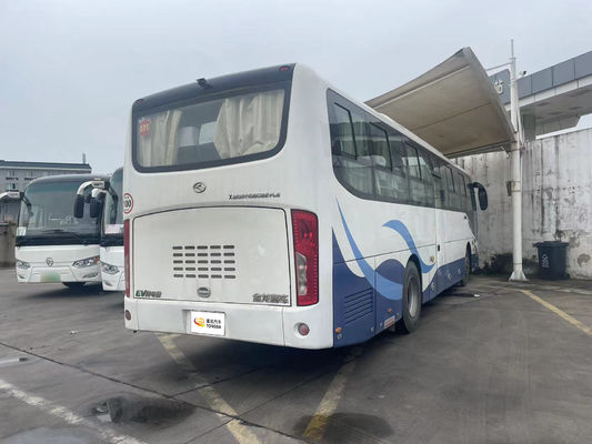 11-Meter 48-Seat Pure Electric KING LONG White Bus Equipped with CATL Batteries