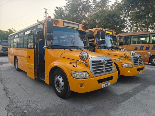 In 2015, 56 second-hand yellow school buses with diesel engines will be produced
