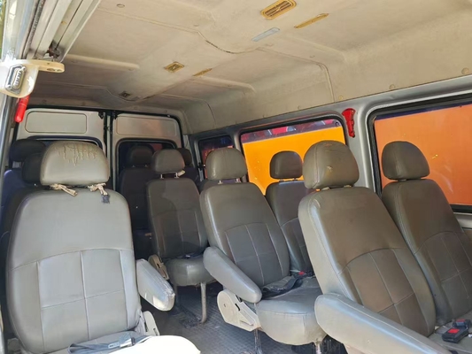 5m Length and 15 Seats Jiangling Transit Mid-Sized Bus with Top Speed of 120km/h