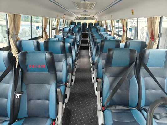 King Long 2017 Registration CATL Pure Electric Battery Used Bus with Engine Type Electric Overall Dimension mm 10.7x2.5x3.3m