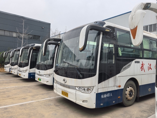 King Long 2017 Registration CATL Pure Electric Battery Used Bus with Engine Type Electric Overall Dimension mm 10.7x2.5x3.3m