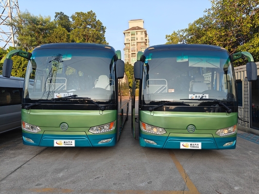 Electric Engine Type 48-Seat Second-Hand Pure Electric Bus from Golden Dragon in 2018 with Rear Track of 1860