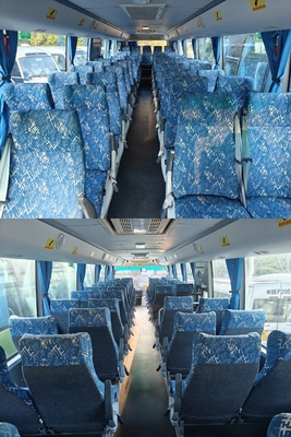 Electric Engine Type 48-Seat Second-Hand Pure Electric Bus from Golden Dragon in 2018 with Rear Track of 1860
