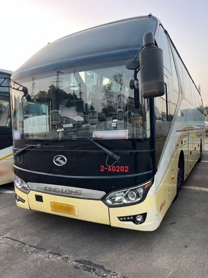 2017 -Made 46-Seat Second-Hand Diesel King Long Tourist Bus with Air Conditioning LHD Steering Position 243 kw Engine Power