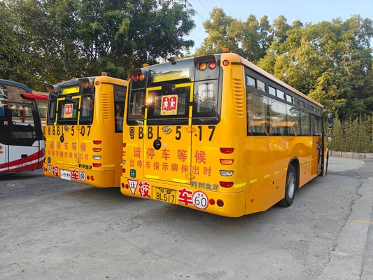 56 high-quality second-hand diesel-fueled yellow schools