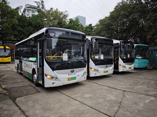 Electric city bus, left-hand drive bus 51/20 seats