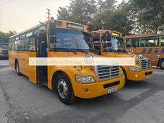56 high-quality second-hand diesel-fueled yellow schools