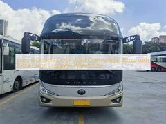 Euro 6 Double Door Used Commercial Buses with Extra Large Luggage Warehouse