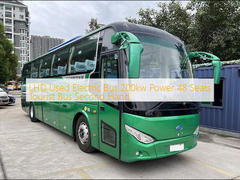 LHD Used Electric Bus 200kw Power 48 Seats Tourist Bus Second Hand